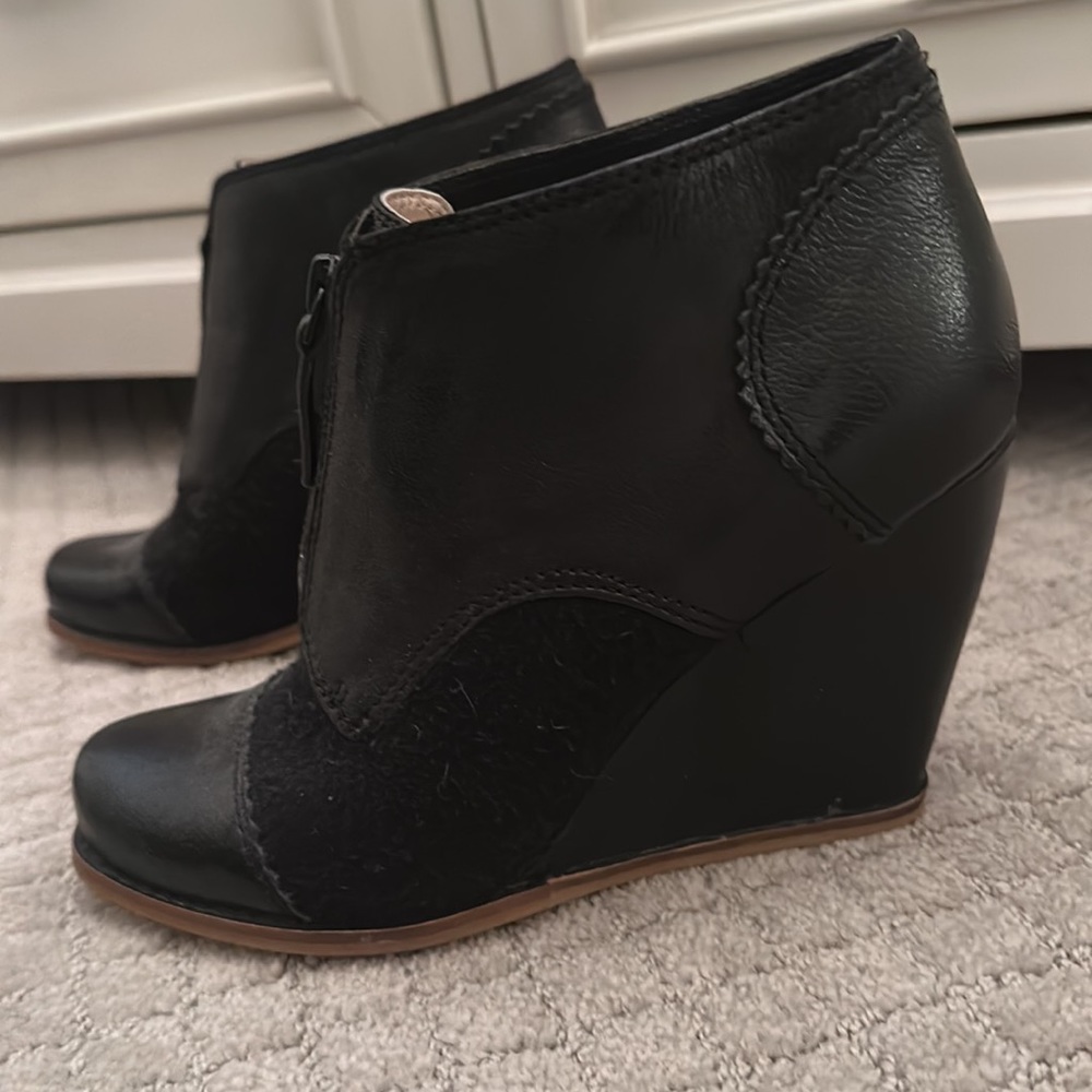 Size 8 Plenty by Tracy Reese wedge booties.